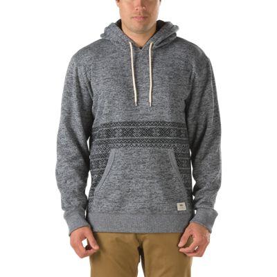 Vans Mens Shoes Skate Shoes Mens Shoes Mens Sandals Harpster Pullover Hoodie (heather Grey)