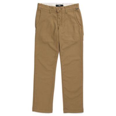 Vans Boys Authentic Chino Stretch Pant (dirt)