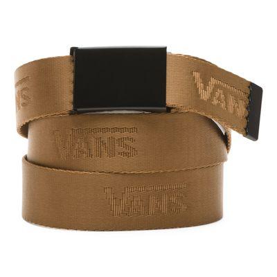 Vans Off The Wall Web Belt (bone Brown)