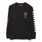 Vans Nathan Florence Off The Wall Long Sleeve Tee (black)