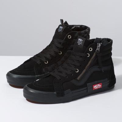 Vans Checkerboard Sk8-hi Reissue Cap (black/black)