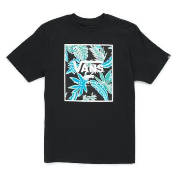 Vans Boys Print Box (black/black Pit Stop Floral)