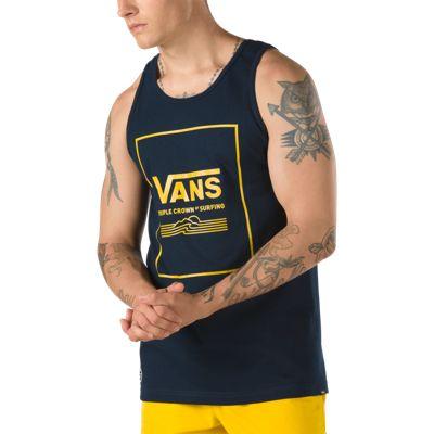Vans Triple Crown Logo Box Tank (navy)