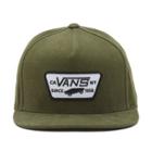 Vans Full Patch Snapback Hat (grape Leaf Heather)