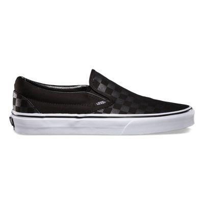 Vans Shoes Checkerboard Slip-on (black/black Check)