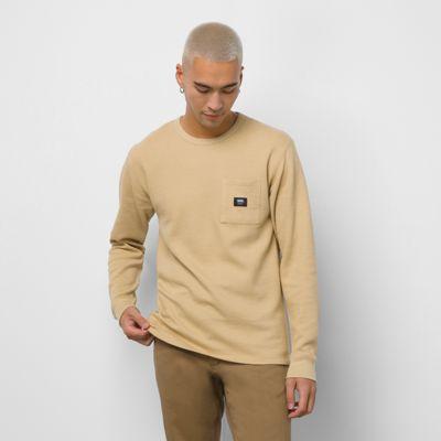 Vans Alder Long Sleeve Pocket Knit Thermal (taos Taupe)