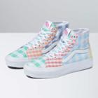 Vans Gingham Block Sk8-hi Tapered (pastel/true White)