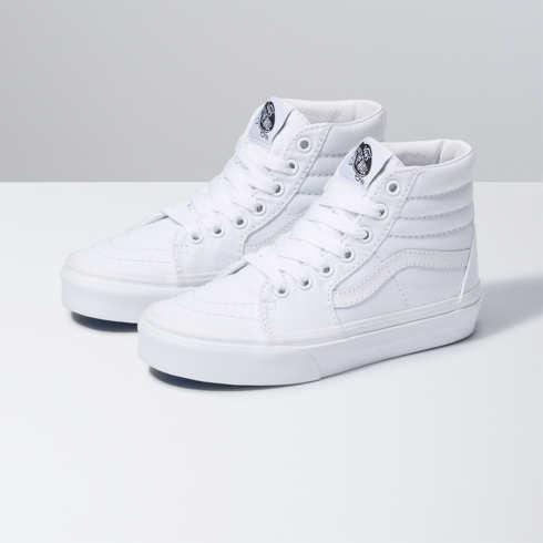 Vans Kids Sk8-hi (true White/true White)