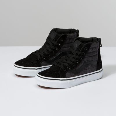 Vans Kids Suiting Sk8-hi Zip (black/true White)