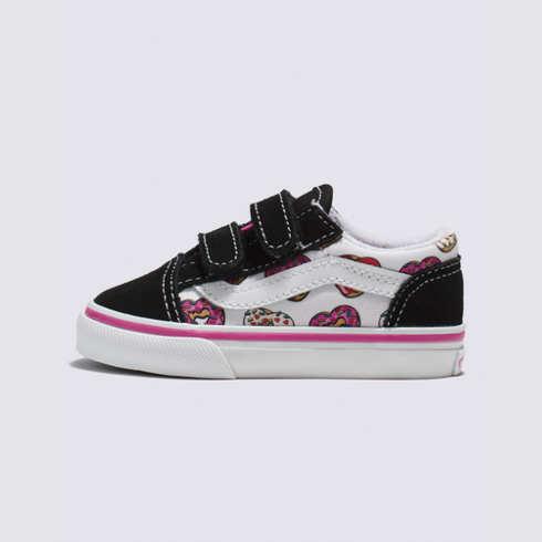 Vans Toddler Love Vans Old Skool V (black/pink)