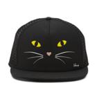 Vans Lawn Party Trucker Hat (black Cat)