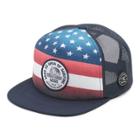 Vans Us Open Printed Trucker Hat (american Flag)