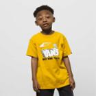 Vans Little Kids Peace Out T-shirt (golden Yellow)