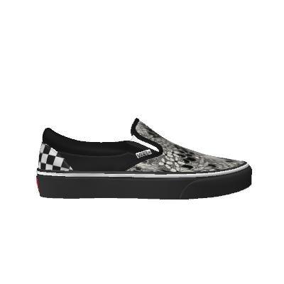 Vans Customade By Vans Family Flower Doodle Slip-on (customs)