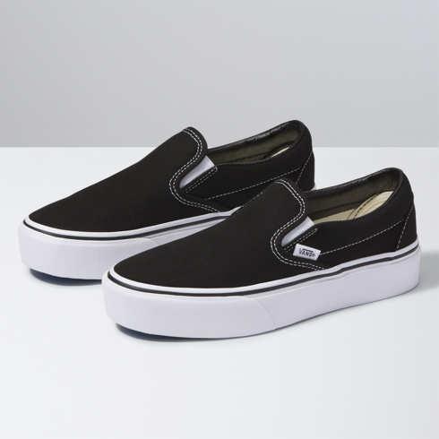 Vans Slip-on Platform Shoe (black)