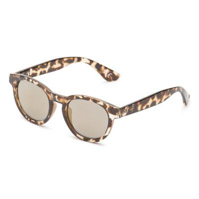 Vans Vintage Circle Sunglasses (translucent Honey Tortoise) Mens Sunglasses