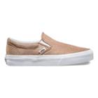 Vans Mens Shoes Skate Shoes Mens Shoes Mens Sandals Shoes Mens Shoes Glitter Textile Slip-on (rose Gold/true White)
