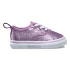 Vans Toddlers Glitter Metallic Authentic Elastic Lace (lilac)