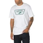 Vans Full Patch T-shirt (white/evergreen)