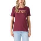 Vans Flying V Crew T-shirt (burgundy)