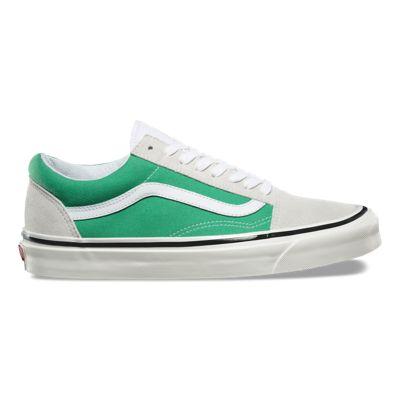 Vans Anaheim Factory Old Skool 36 Dx (white/og Jade)