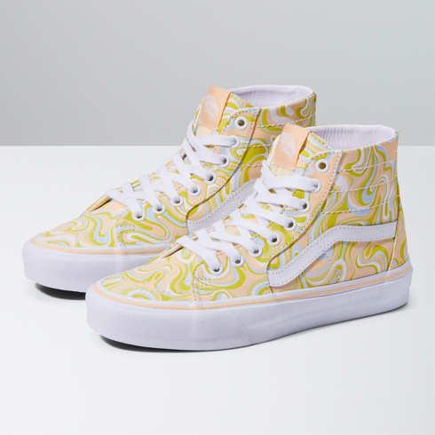 Vans Sk8-hi Tapered (swirl Lime Cr Me)