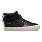 Vans Leather Sk8-hi Zip Weave Dx (black)