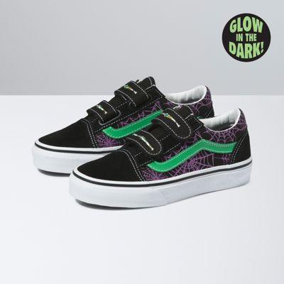 Vans Kids Glow Web Old Skool V (purple)