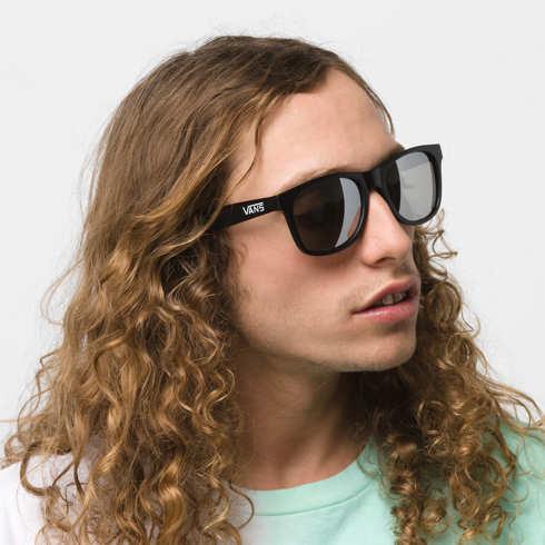 Vans Spicoli Sunglasses (matte Black/silver Mirror)