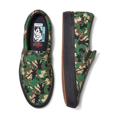 Vans X Stranger Things Customs Upside Down Camo Comfycush Slip-on (customs)