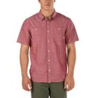 Vans Guilder Buttondown Shirt (rhubarb)