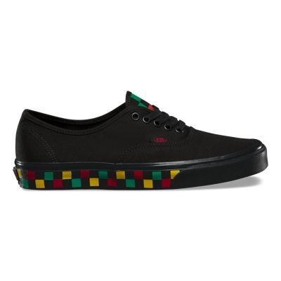 Vans Checker Tape Authentic (black/black/rasta)