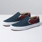 Vans Textured Suede Slip-on (sailor Blue/port)