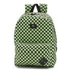 Vans Old Skool Checkerboard Backpack (sharp Green Check)
