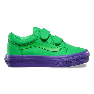 Vans Kids Vans Cosplay Old Skool V (green/purple)