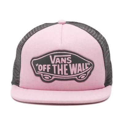Vans Beach Girl Trucker Hat (pink Lady-phantom)
