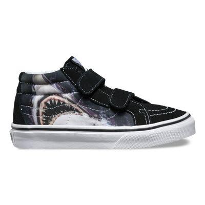 Vans Kids Digi Shark Sk8-mid Reissue V (black/true White)