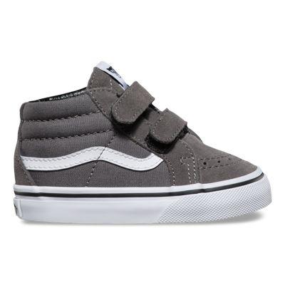 Vans Toddler Canvas Suede Sk8-mid Reissue V (charcoal)