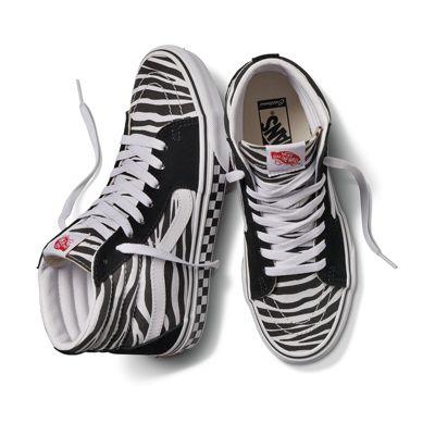 Vans Custom Zebra Sk8-hi (custom)