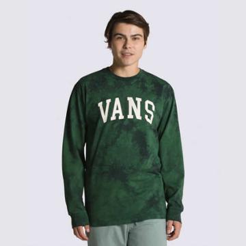Vans Varsity Logo Tie Dye Long Sleeve T-shirt (eden)