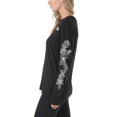 Vans Rose Thorns Long Sleeve T-shirt (black)