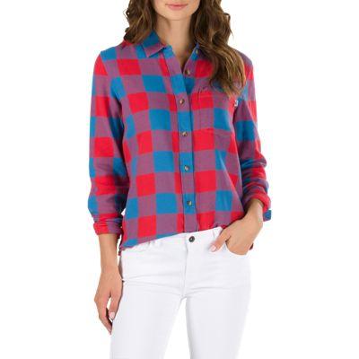 Vans Moody Blues Flannel Shirt (tomato)