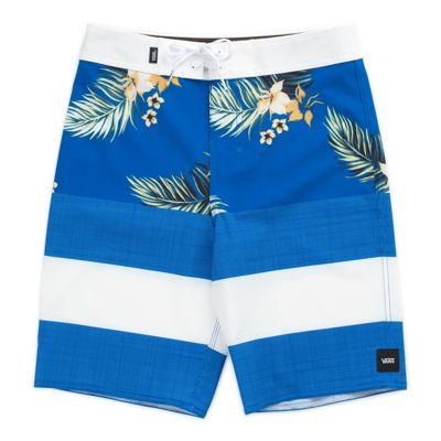 Vans Boys Era 18 Boardshort (lapis Blue/hawaii Floral)