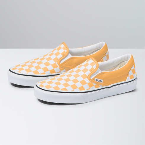 Vans Checkerboard Classic Slip-on (flax/true White)