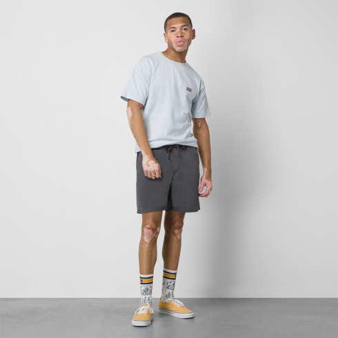 Vans Range Salt Wash Relaxed Elastic 18 Short (asphalt)