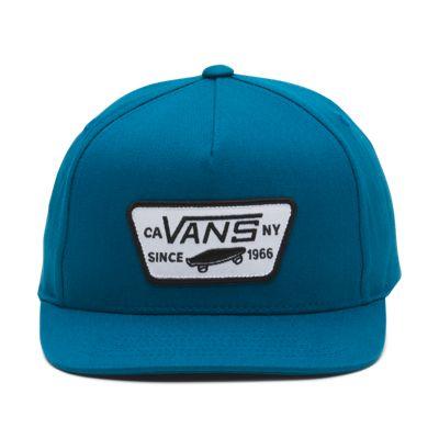 Vans Boys Full Patch Snapback Hat (corsair)