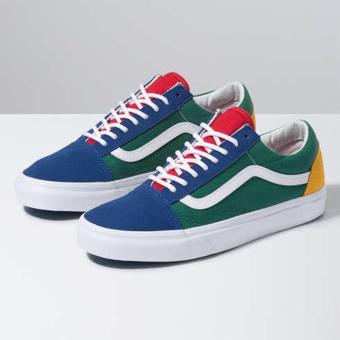 Vans Yacht Club Old Skool Shoe (blue/green/yellow)