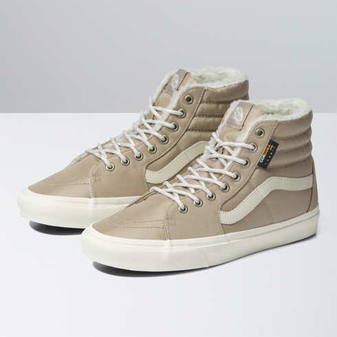 Vans Cordura Sherpa Sk8-hi Shoe (walnut)