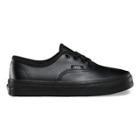 Vans Shoes Kids Leather Authentic (black/black)