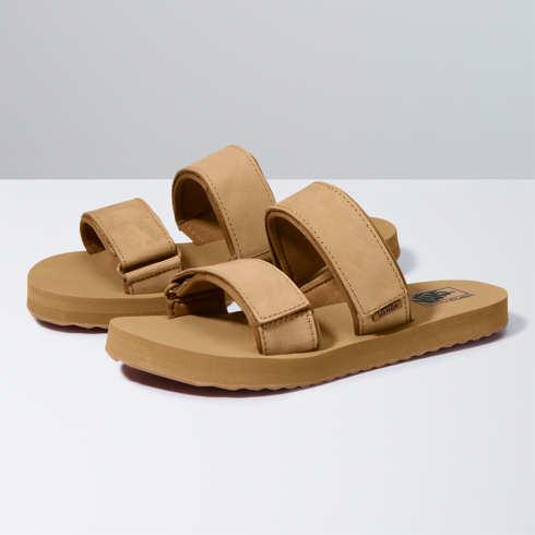 Vans Cayucas Slide Sandal (chipmunk)